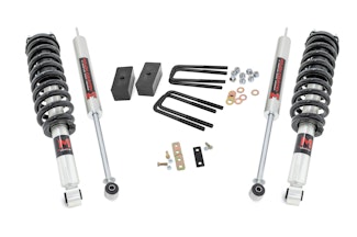Rough Country 75040 2.5 Inch Lift Kit, M1 Struts/M1, Toyota Tundra 4WD (00-06)