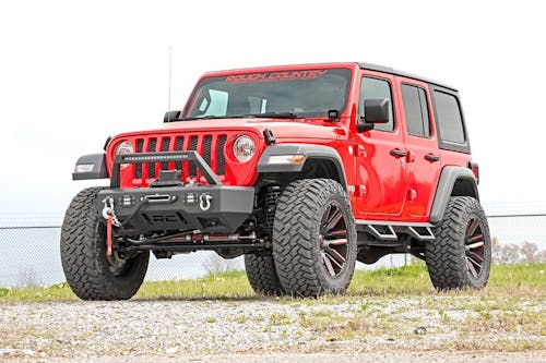 Rough Country 3.5in Suspension Lift Kit Stage 2 with Control Arms for 18-23  Jeep Wrangler JL Unlimited