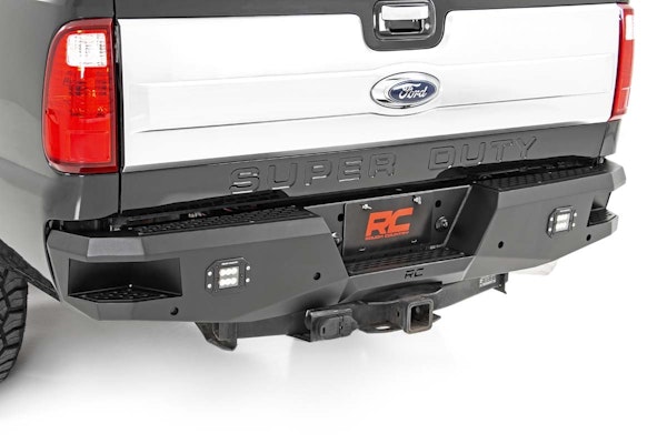 Rough Country 10784 Ford Heavy-Duty Rear LED Bumper (99-16 F-250 / F-350)