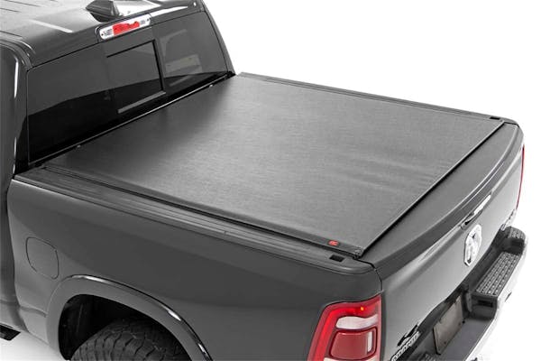 Rough Country 48320550 GM Soft Roll-Up Bed Cover (19-20 Silverado/Sierra 1500 - 5' 8 Bed)