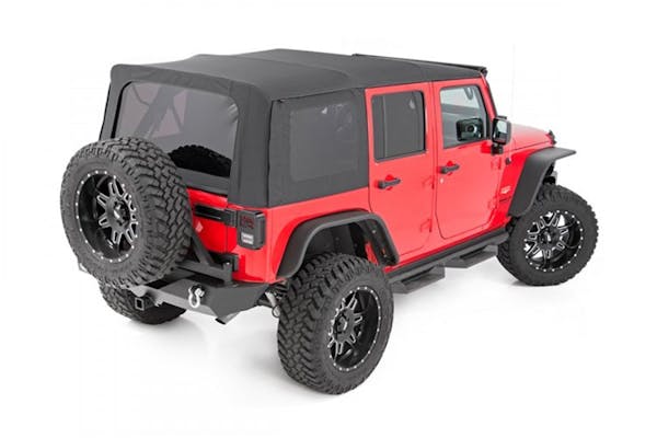 Rough Country RC85460.35 Jeep Replacement Soft Top | Black (10-18 Wrangler JK 2 Door)