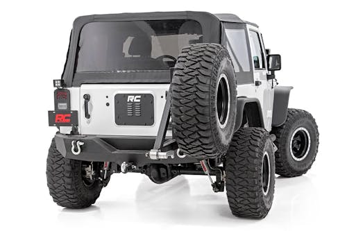 Rough Country 10514 Jeep Tailgate Vent / Spare Tire Mount Delete (Wrangler  JK / JKU)
