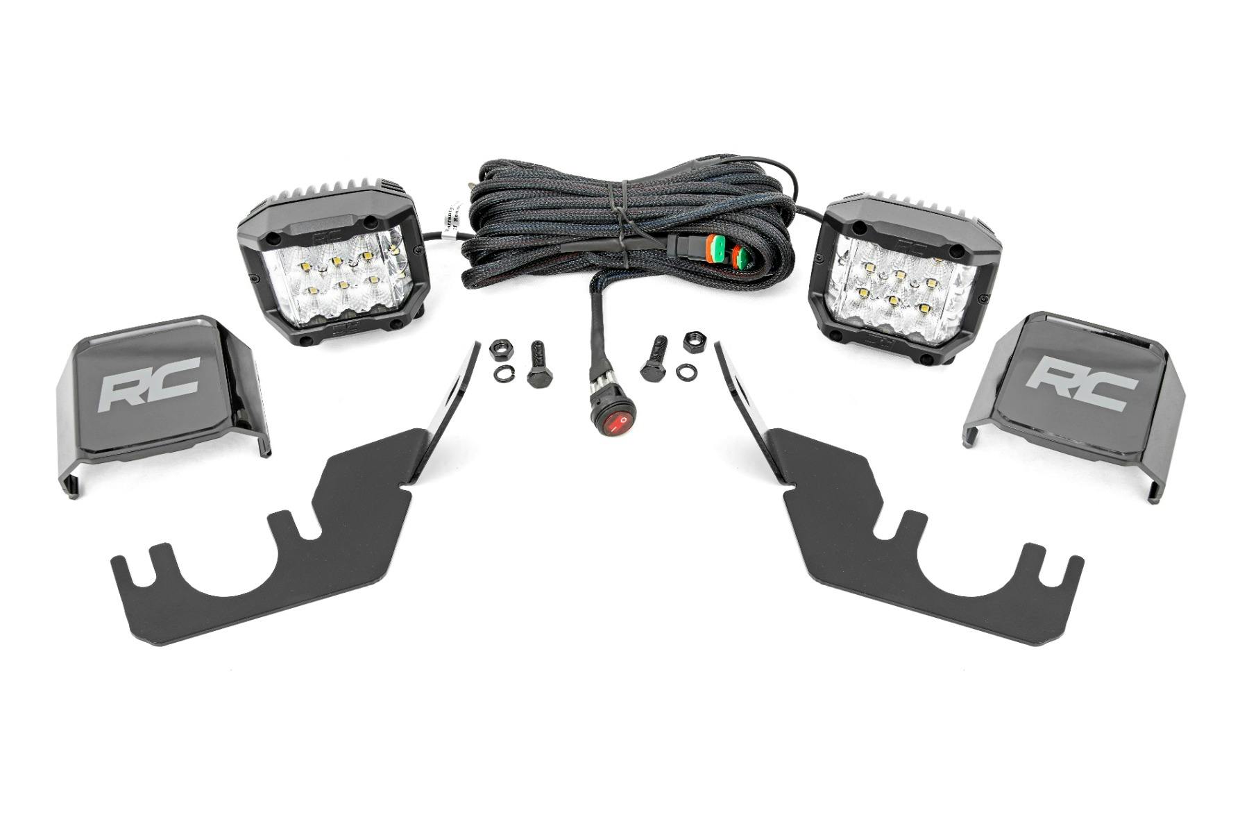 Kao　ロウタス Rough Country 94008 LED Light | Rear Mount | 3 OSRAM