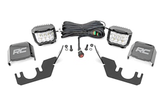 Rough Country 94008 LED Light | Rear Mount | 3 OSRAM | Kawasaki Teryx