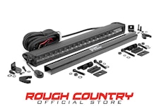 Rough Country 70720BL 20-inch Black Series Single Row CREE LED Light Bar