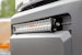 Rough Country 70657 30-inch Black Series Single Row LED Light Bar & Hidden Bumper Mounts Kit