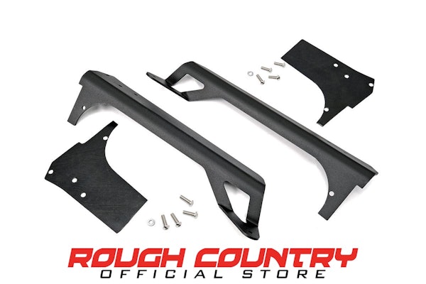 Rough Country 70503 50-inch LED Light Bar Upper Windshield Mounting Brackets