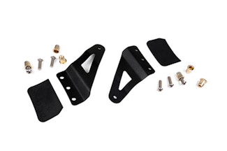 Rough Country 70519 54-inch Curved LED Light Bar Upper Windshield Mounting Brackets
