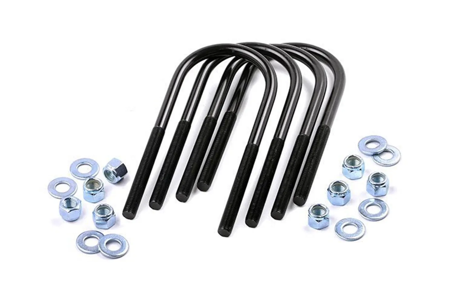 Rough Country 1/2-inch U-bolts For Your Lift Kit – 2.5 X 6.75, Includes Hardware