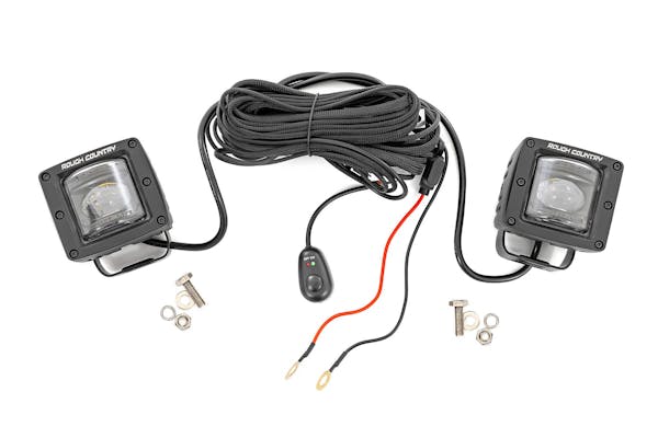 Rough Country 70907A Black Series LED Light Pair