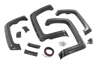 Rough Country A-C11612-GAN Defender Pocket Fender Flares l 5'9 Bed
