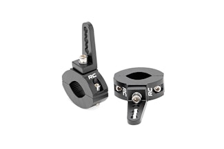 Rough Country 70170 Universal LED Light Adjustable 1-1.5-inch OD Tube Mounting Clamps (Pair)