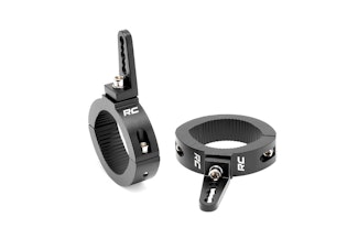 Rough Country 70172 Universal LED Light Adjustable 2.5-3-inch OD Tube Mounting Clamps (Pair)