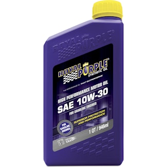 Royal Purple 01130 10W-30 Passenger Car Engine Oil Qt. Bottle Royal Purple 01130 10W-30 Passenger Car Engine Oil Qt. Bottle