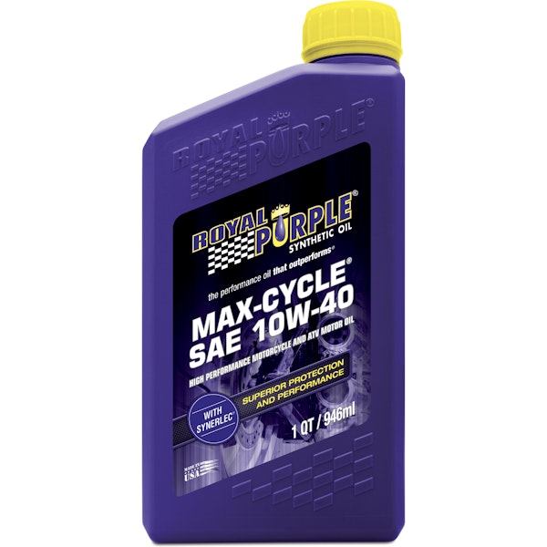 Royal Purple 01315 10W-40 Max Cycle Engine Oil Qt. Bottle