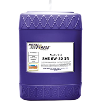 Royal Purple 05530 5W-30 Passenger Car Engine Oil 5 gal. Pail
