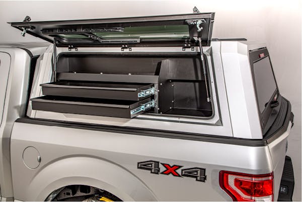 RSI SmartCap SA0513 Drawer-Bin Mid-Size EVO and EVOc Apps 5' or 6' Short Bed Left Side Mount