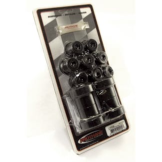 Rugged Ridge 1-1002BL Front Leaf Spring Bushing Kit; Black; 76-86 Jeep CJ5/CJ7/CJ8 Rugged Ridge 1-1002BL Front Leaf Spring Bushing Kit; Black; 76-86 Jeep CJ5/CJ7/CJ8