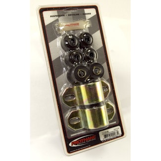 Rugged Ridge 1-1105BL Front Swaybar Bushing Kit; Black; 28mm; 84-01 Jeep Cherokee XJ