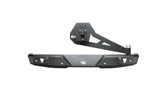 Rugged Ridge 11540.39 HD Rear Bumper w/ Swing-Out Tire Carrier Rugged Ridge 11540.39 HD Rear Bumper w/ Swing-Out Tire Carrier