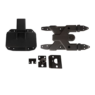 Rugged Ridge 11546.55 Spartacus HD Tire Carrier, Kit, 18-19 Jeep Wrangler JL