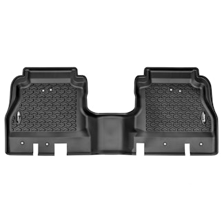 Rugged Ridge 12950.61 Rear Floor Liner, Black