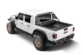 Rugged Ridge 13550.35 Armis Retractable Bed Cover with Max Track with Trail Rail