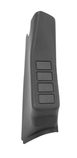 Rugged Ridge 17235.57 A-Pillar 4 Switch Pod Kit, Black Right