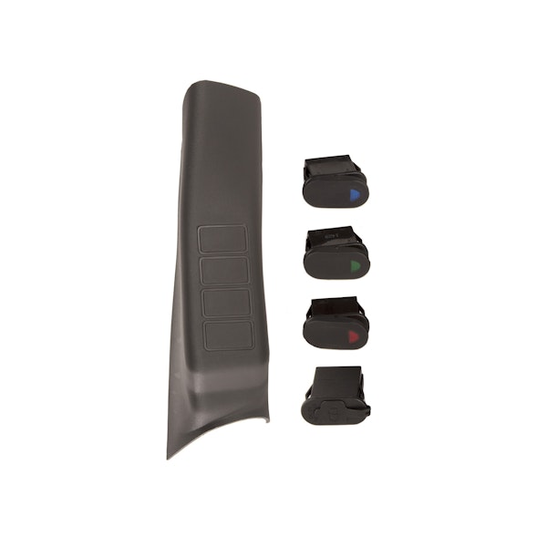 Rugged Ridge 17235.94 A-Pillar Pod Kit, 3 Switch, USB, Right