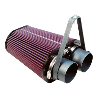 S&B Filters 75-2503 Cold Air Intake Cotton Cleanable Red