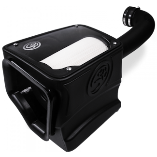 S&B Filters 75-5069D Cold Air Intake Dry Extendable White