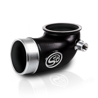S&B Filters 76-1006B Turbo Inlet Manifold For 04-05 Chevrolet Silverado GMC Sierra 6.6L LLY