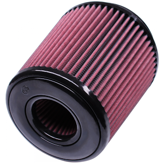 S&B Filters CR-91031 Replacement Air Filter for Competitor Intakes Oiled Cotton Cleanable Red