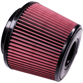 S&B Filters CR-91035 Replacement Air Filter for Competitor Intakes Oiled Cotton Cleanable Red