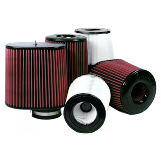 S&B Filters CR-91036D Replacement Air Filters for Competitors Intakes Dry Extendable White