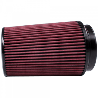 S&B Filters CR-91039 Replacement Air Filter for Competitor Intakes Oiled Cotton Cleanable Red