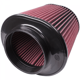 S&B Filters CR-91044 Replacement Air Filter for Competitor Intakes Oiled Cotton Cleanable Red