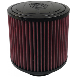 S&B Filters KF-1055 Replacement Air Filter Cotton Cleanable Red