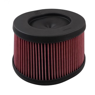 S&B Filters KF-1074 Air Filter Cotton Cleanable For Intake Kit 75-5132/75-5132D