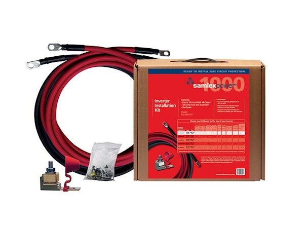 Samlex America DC-1000-KIT DC-1000-KIT Max 1000W Inverter Install Kit