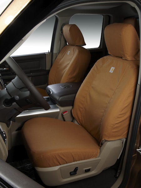 Seat Saver SSC1195CABN Carhartt SeatSaver Custom Front Row Seat Covers - Brown