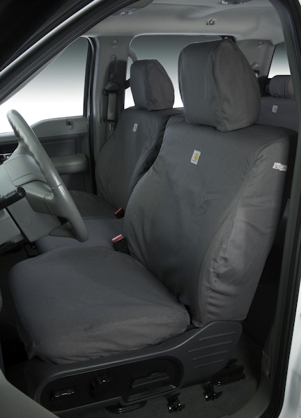 Seat Saver SSC1235CAGY Carhartt SeatSaver Custom Front Row Seat Covers - Gravel