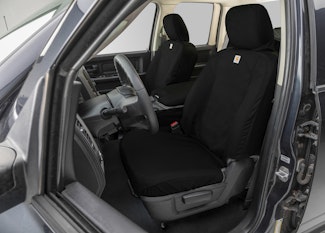Seat Saver SSC2365COBK Carhartt Super Dux SeatSaver Custom Front Row Seat Covers - Black