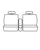 Seat Saver SS3366PCCT Covercraft SeatSaver Front Row Polycotton Misty Grey