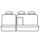 Seat Saver SS7433PCTP Covercraft SeatSaver Second Row Polycotton Taupe