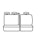 Seat Saver SS7356PCTP Covercraft SeatSaver Second Row Polycotton Taupe