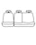 Seat Saver SS7367PCTP Covercraft SeatSaver Second Row Polycotton Taupe