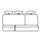 Seat Saver SS8401PCTN Covercraft SeatSaver Second Row Polycotton Tan