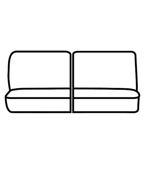 Seat Saver SSC8479CAGY Carhartt SeatSaver Custom Third Row Seat Covers - Gravel