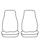 Seat Saver SSC1195COBK Carhartt Super Dux SeatSaver Custom Front Row Seat Covers - Black